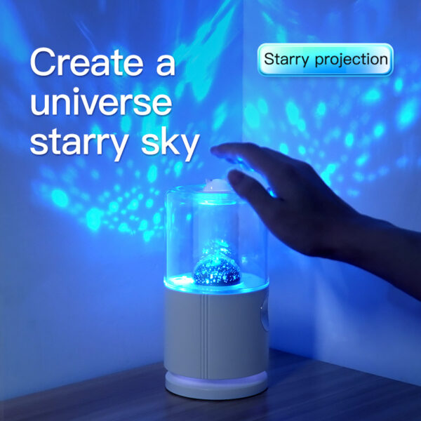 Home Small Smart Rotary Projection Humidifier - Image 2