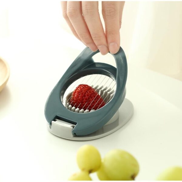 Plastic Kitchen Tool Egg Slicer Shredder Fruit Slicer Kitchen Slicing Gadget Kitchen Wire Pressing Cutter - Image 6