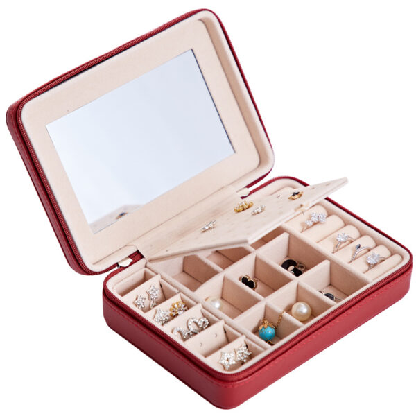 Multifunctional Jewelry Storage Box For Earrings, Earrings, Rings - Image 3