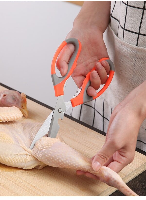 Kitchen Multi-function Bottle Opener Kitchen Auxiliary Scissors - Image 9