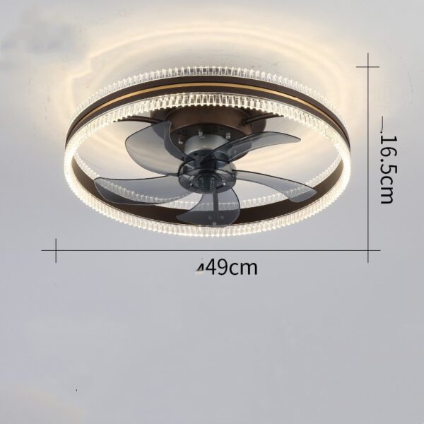 Ceiling Fan Home Integrated Invisible Ceiling Fan Light - Image 5