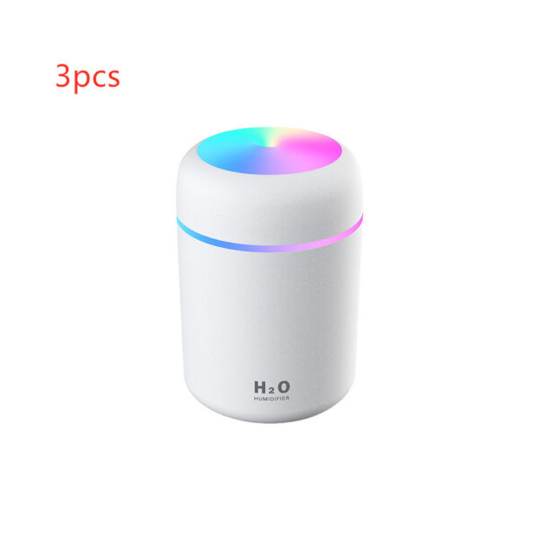 Home Car Charging Colorful Air Humidifier Usb Water Replenishment - Image 6