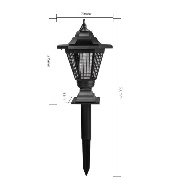 Garden Home Outdoor Waterproof Solar Mosquito Killer Lamp - Image 3