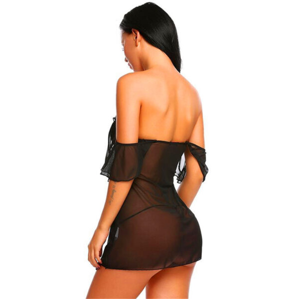 Women's Gauze Transparent Nightdress - Image 5