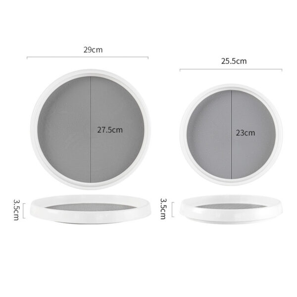 Kitchen Rotating Shelf With Rotating Tray - Image 5