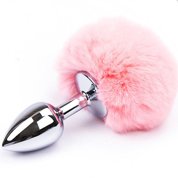 Rabbit Tail Hair Ball Plug For Female Use - Image 3